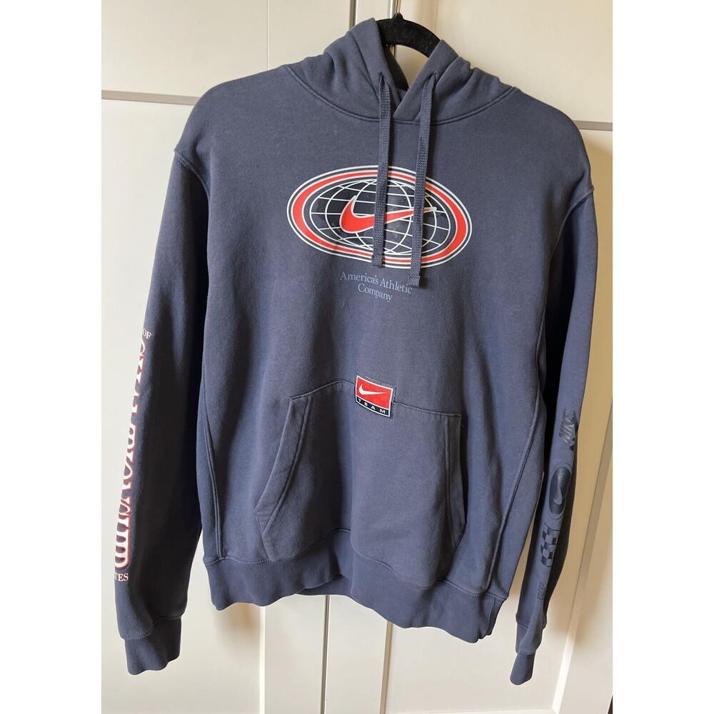 Nike Team Mens‎ Medium Hoodie Pullover Sweatshirt Championship Club Americana